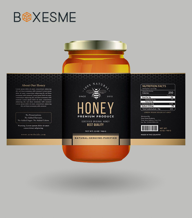 Custom Honey Labels Packaging 3